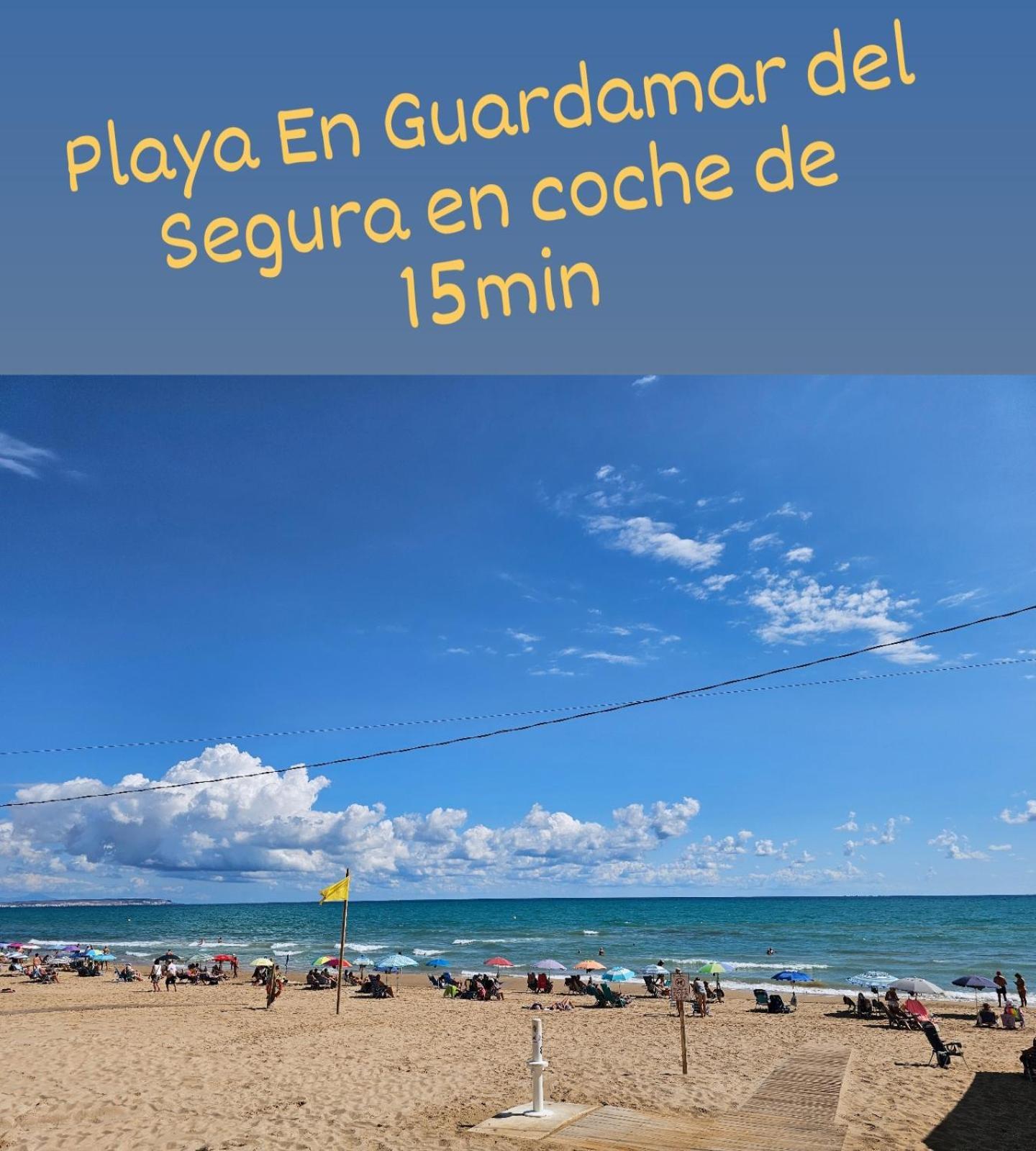 Bonito Apartamento Con Piscina Formentera de Segura Extérieur photo